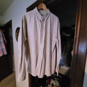 Old Navy Button Down XL Tan-Khaki